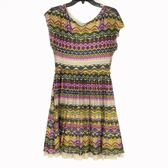 Anthropologie Dresses & Skirts - Anthropologie Weston Wear Women's Medium M Short Sleeve Flare Tulle Skater Dress